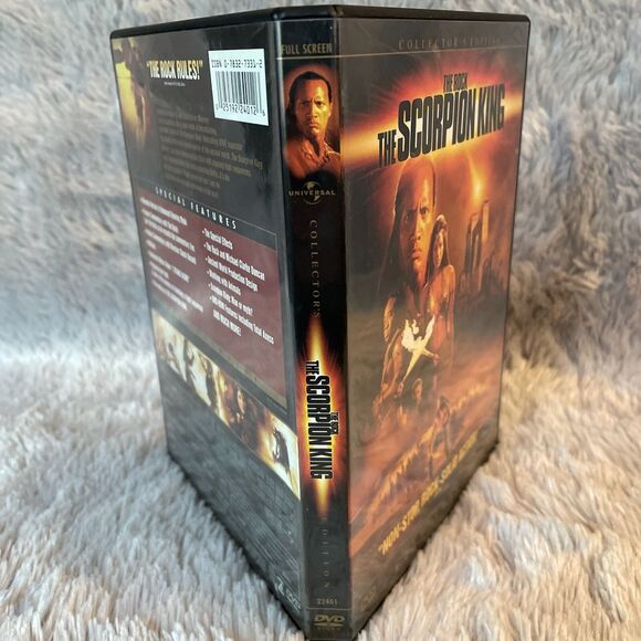 Scorpion King 1 2 DVD Lot Bundle Rise of a Warrior Dwayne The Rock Johnson - Picture 10 of 16